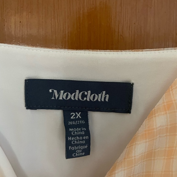 ModCloth Checked Dress - Picture 3 of 3